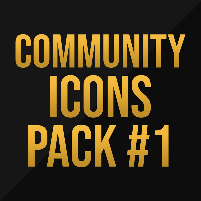 COMMUNITY ICONS PACK #1