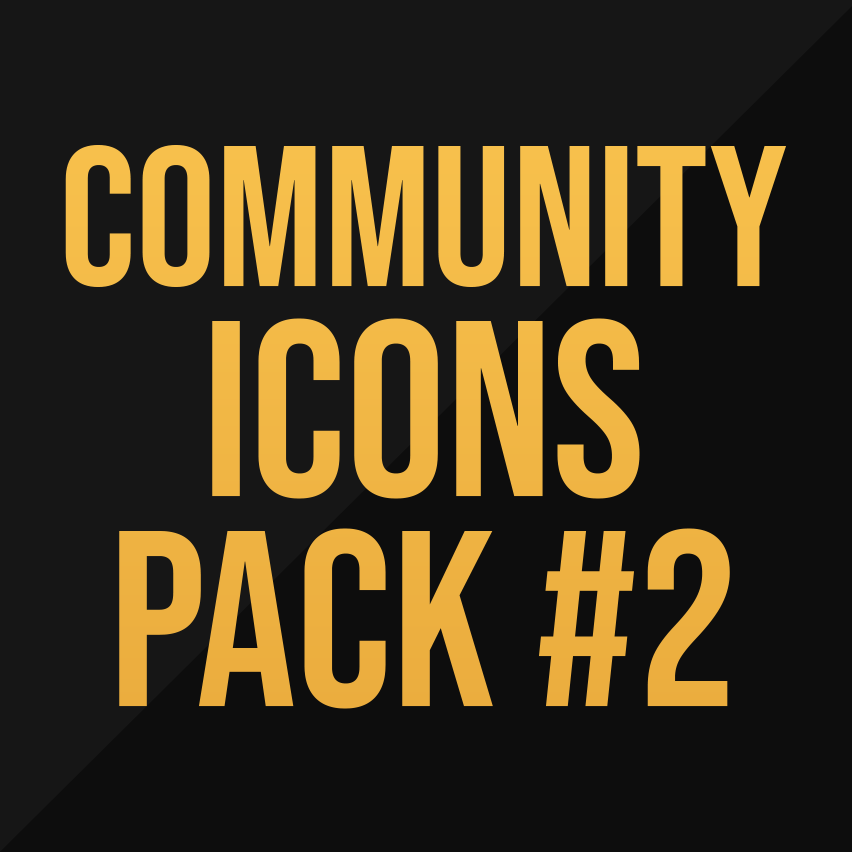 COMMUNITY ICONS PACK #2